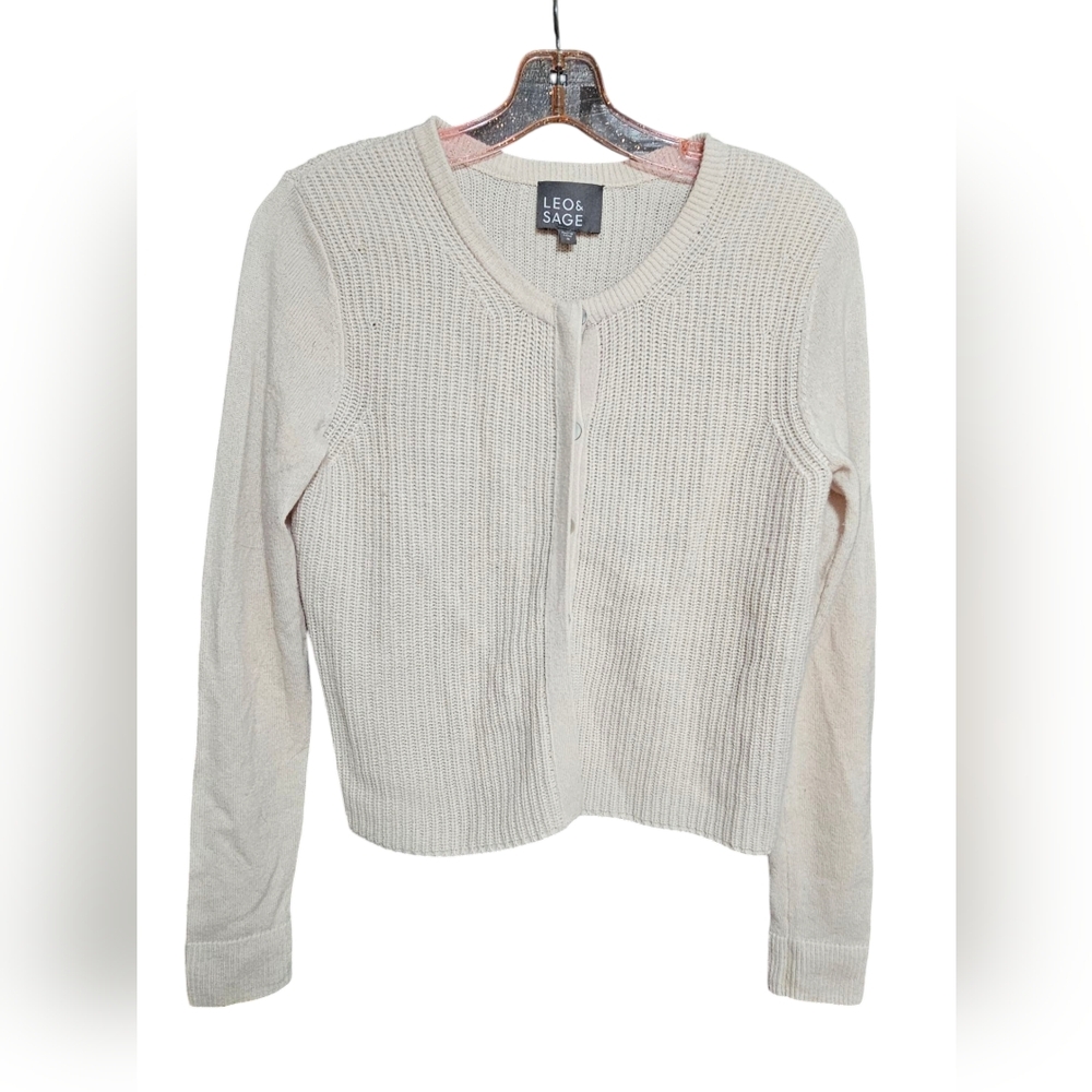 Leo & Sage Knit Cardigan Size Small